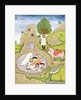 Rustam killing the White Demon by Indian School