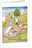 Rustam killing the White Demon by Indian School