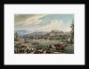 The town and harbour of Trieste seen from the New Mole. by Louis Francois Cassas