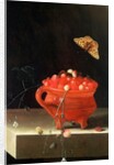A Pot of Wild Strawberries by Adrian Coorte
