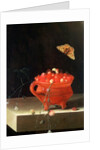 A Pot of Wild Strawberries by Adrian Coorte