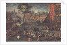 Village Kermesse by Hans Bol