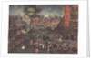 Village Kermesse by Hans Bol