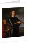 Portrait of Oliver Cromwell by Robert Walker