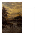 Sheep in the Snow by Daniel Sherrin