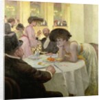 Dinner with Friends by Josef Engelhart