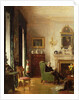 The Grey Drawing Room by Albert Chevallier Tayler