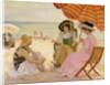 The Beach, 1929 by Alfred Victor Fournier