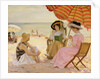 The Beach, 1929 by Alfred Victor Fournier