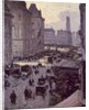 Paris Street Scene by Louis Braquaval