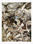 In the Duchess's Kitchen by Arthur Rackham