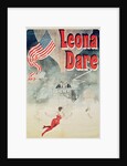 Ballooning: `Leona Dare' poster, 1890 by Jules Cheret
