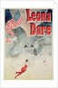 Ballooning: `Leona Dare' poster, 1890 by Jules Cheret