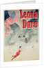 Ballooning: `Leona Dare' poster, 1890 by Jules Cheret