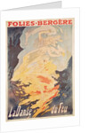 Folies Bergere: la Danse du Feu, France 1897 by Jules Cheret