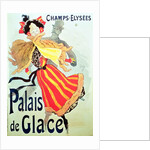 Ice Palace, Champs Elysees, Paris, 1893 by Jules Cheret