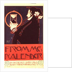 Design for the Frommes Calendar, for the 14th Exhibition of the Vienna Secession, 1902 by Koloman Moser