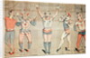 Five Celebrated Clowns Attached to Sands, Nathan & Co.'s Circus, 1856 by Joseph Morse