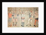 Five Celebrated Clowns Attached to Sands, Nathan & Co.'s Circus, 1856 by Joseph Morse