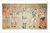 Five Celebrated Clowns Attached to Sands, Nathan & Co.'s Circus, 1856 by Joseph Morse