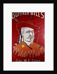 Poster advertising Buffalo Bill's Wild West show, published by Weiners Ltd., London by English School