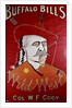 Poster advertising Buffalo Bill's Wild West show, published by Weiners Ltd., London by English School