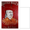Poster advertising Buffalo Bill's Wild West show, published by Weiners Ltd., London by English School