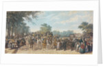 Return from the Derby, 1862 by John Frederick Herring Snr