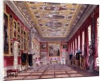 The King's Gallery, Kensington Palace from Pyne's 'Royal Residences', 1818 by William Henry Pyne
