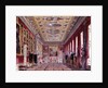The King's Gallery, Kensington Palace from Pyne's 'Royal Residences', 1818 by William Henry Pyne