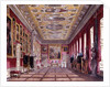 The King's Gallery, Kensington Palace from Pyne's 'Royal Residences', 1818 by William Henry Pyne