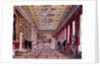 The King's Gallery, Kensington Palace from Pyne's 'Royal Residences', 1818 by William Henry Pyne