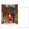 Queen Mary's State Bed Chamber, Hampton Court from Pyne's 'Royal Residences', 1818 by William Henry Pyne