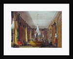 The Queen's Library, Frogmore, Pyne's 'Royal Residences', 1818 by William Henry Pyne
