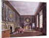 The Guard Chamber, St. James' Palace from Pyne's 'Royal Residences', 1818 by William Henry Pyne