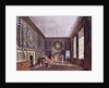 The Guard Chamber, St. James' Palace from Pyne's 'Royal Residences', 1818 by William Henry Pyne
