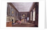 The Guard Chamber, St. James' Palace from Pyne's 'Royal Residences', 1818 by William Henry Pyne