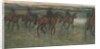 Racehorses by Edgar Degas