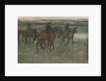 Racehorses by Edgar Degas
