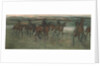 Racehorses by Edgar Degas