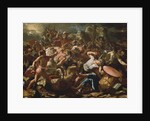The Battle between the Israelites and the Amorites, 1625-26 by Nicolas Poussin