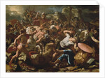 The Battle between the Israelites and the Amorites, 1625-26 by Nicolas Poussin
