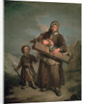Poor Woman with Children by Jacques Dumont
