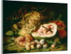 Still Life of Fruit on a Ledge by Frans Snyders or Snijders