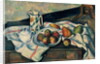 Still Life of Peaches and Pears, 1888-90 by Paul Cezanne