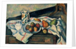Still Life of Peaches and Pears, 1888-90 by Paul Cezanne