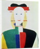 The Girl with the Hat by Kazimir Severinovich Malevich
