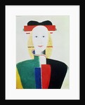 The Girl with the Hat by Kazimir Severinovich Malevich