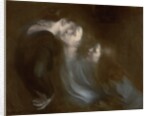 Her Mother's Kiss, 1890s by Eugene Carriere