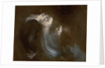 Her Mother's Kiss, 1890s by Eugene Carriere